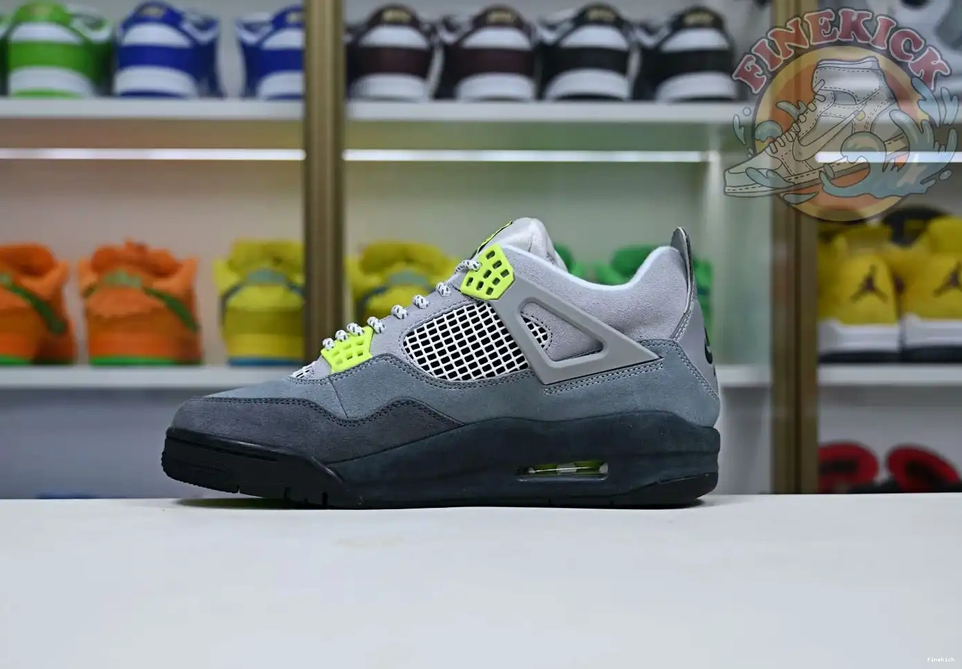 se'95neon Air Jordan 4 retro Jordan 0503
